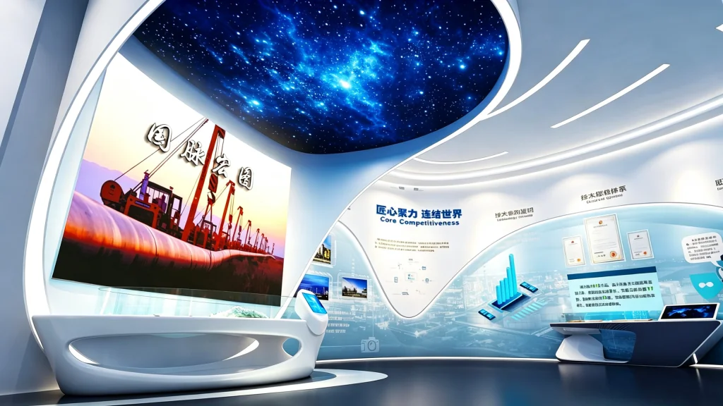 廊坊中国石油管道局企业展厅