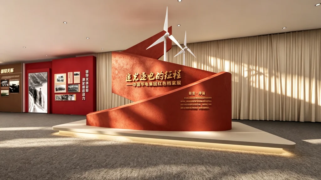 中国华电集团红色档案展